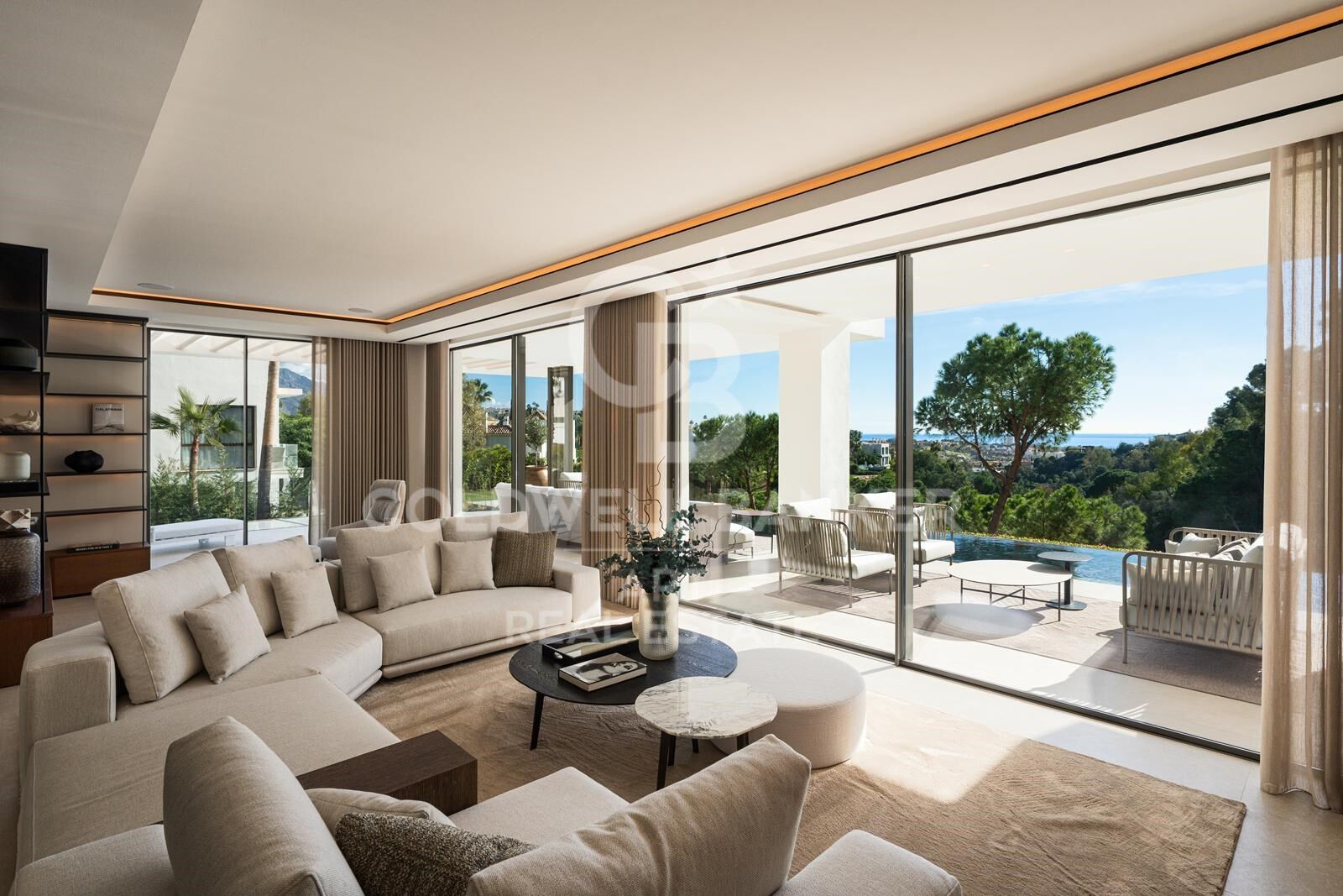 Espectacular villa en primera línea de golf en La Quinta, Benahavís