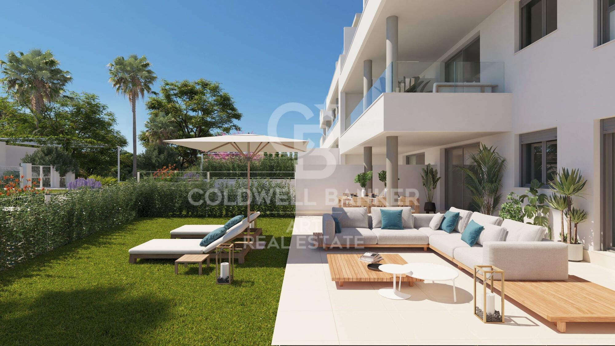 Newly built apartments in La Cala de Mijas with 2 and 3 bedrooms