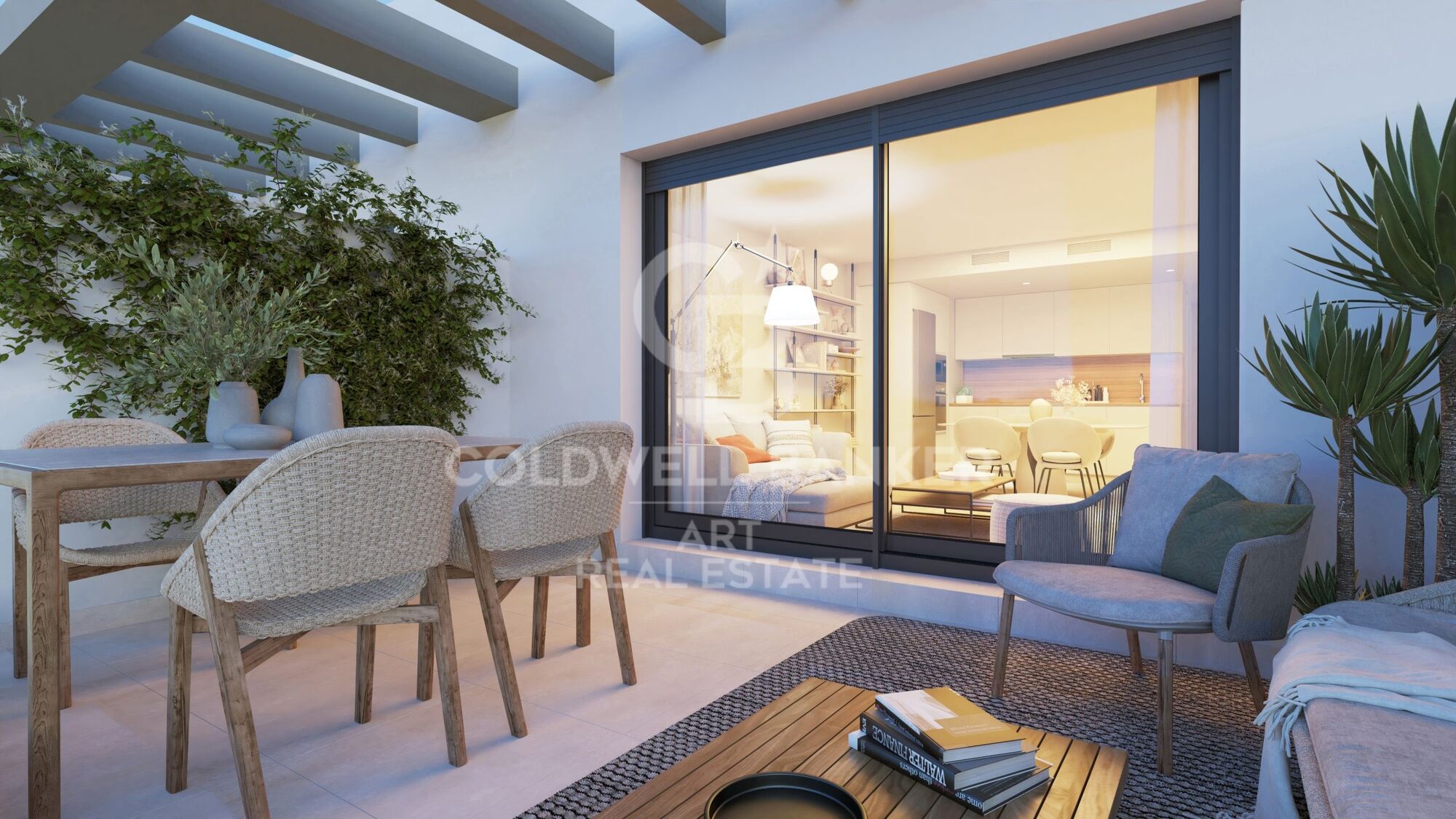 Newly built apartments in La Cala de Mijas with 2 and 3 bedrooms