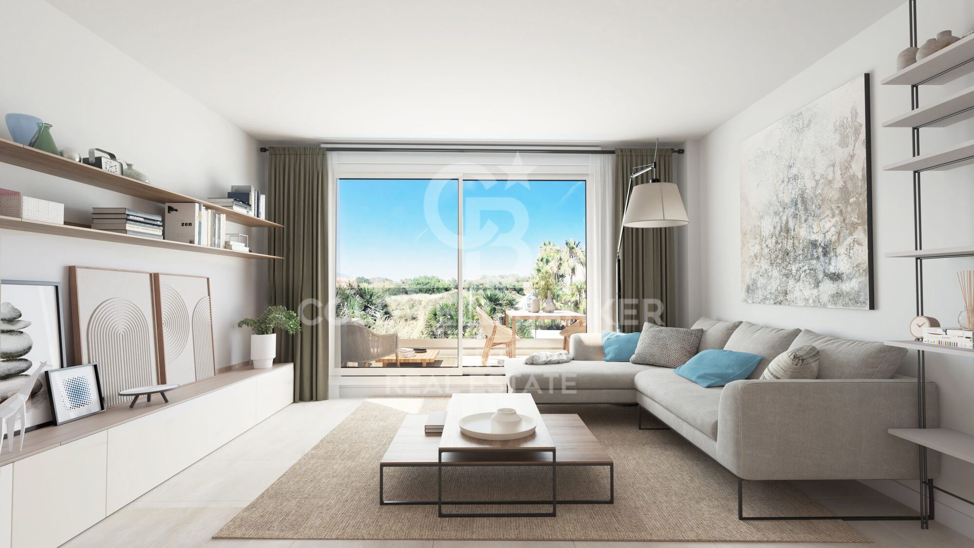 Newly built apartments in La Cala de Mijas with 2 and 3 bedrooms