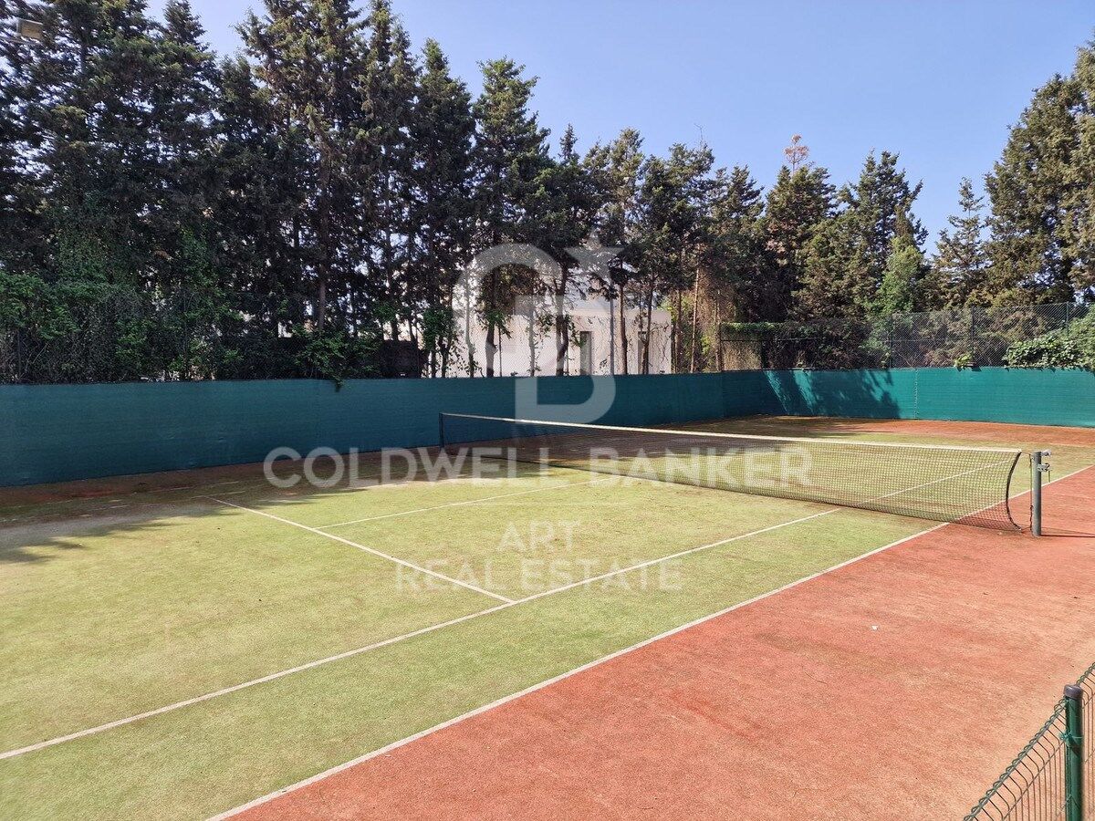 Unique Mediterranean-style villa with private tennis court in Guadalmina Baja, Marbella