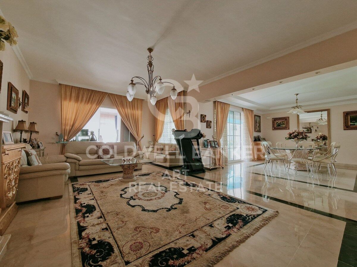 Unique Mediterranean-style villa with private tennis court in Guadalmina Baja, Marbella