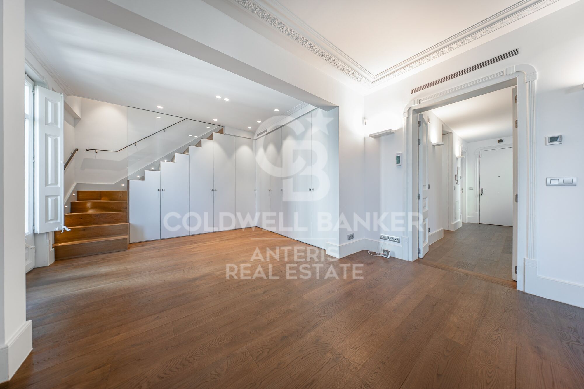 Duplex Penthouse with Parking and Storage in a Historic Building