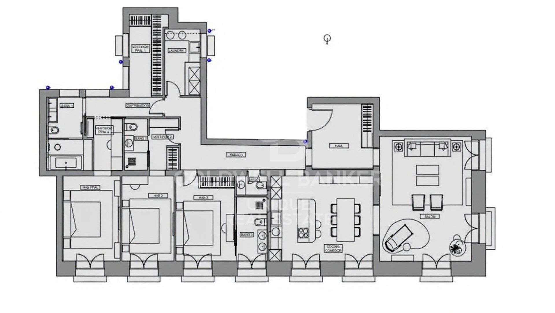 Brandneue 3-Zimmer-Wohnung in Justicia, Madrid