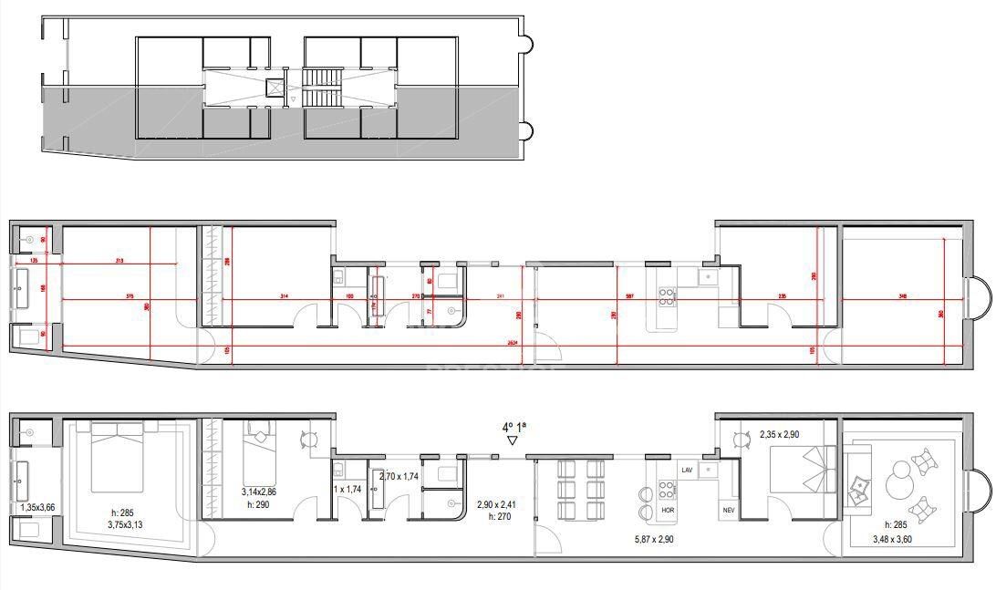 Appartement dans un immeuble moderniste de l'Antiga Esquerra de l'Eixample, Barcelona