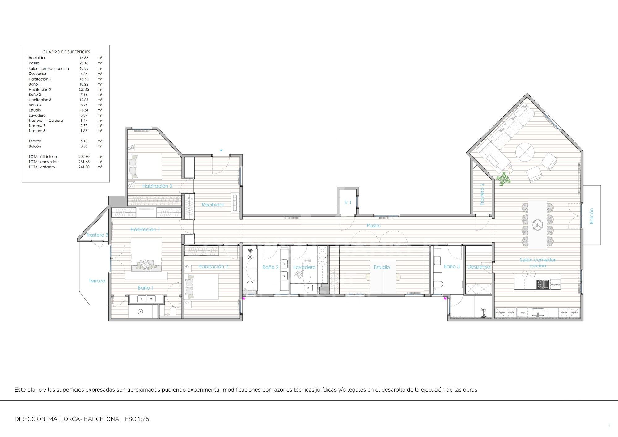 Exclusivo piso Rehabilitado en El Quadrat d'Or de l'Eixample