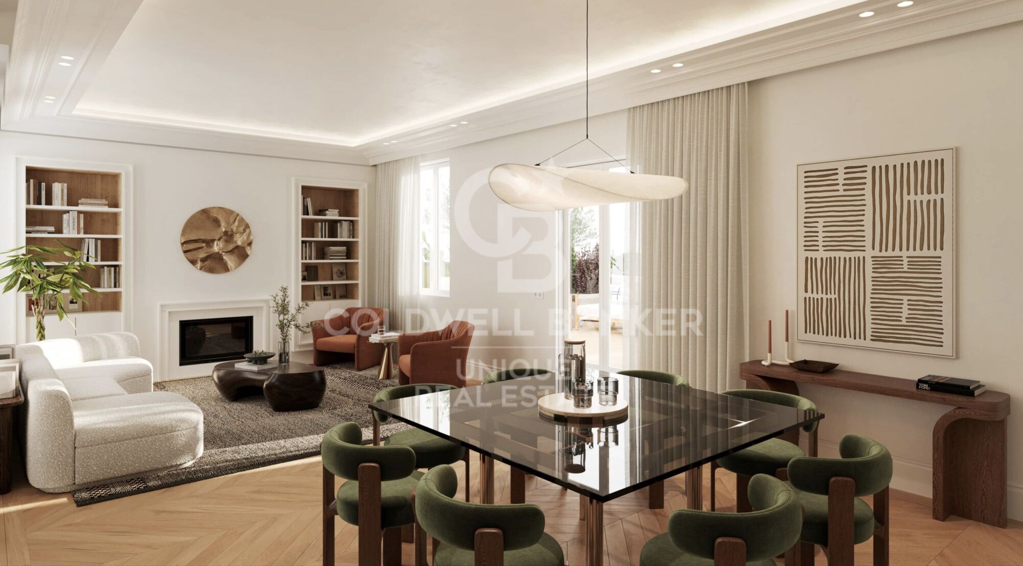 Renoviertes Penthouse mit 2 Terrassen in Almagro, Madrid