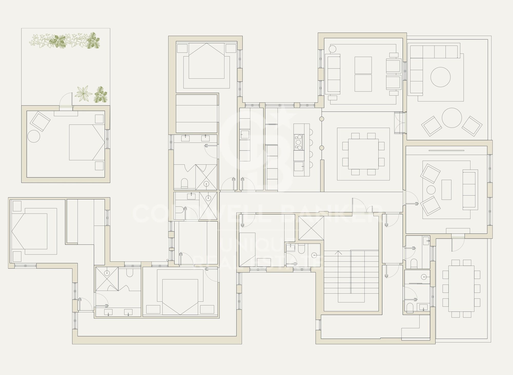Renoviertes Penthouse mit 2 Terrassen in Almagro, Madrid