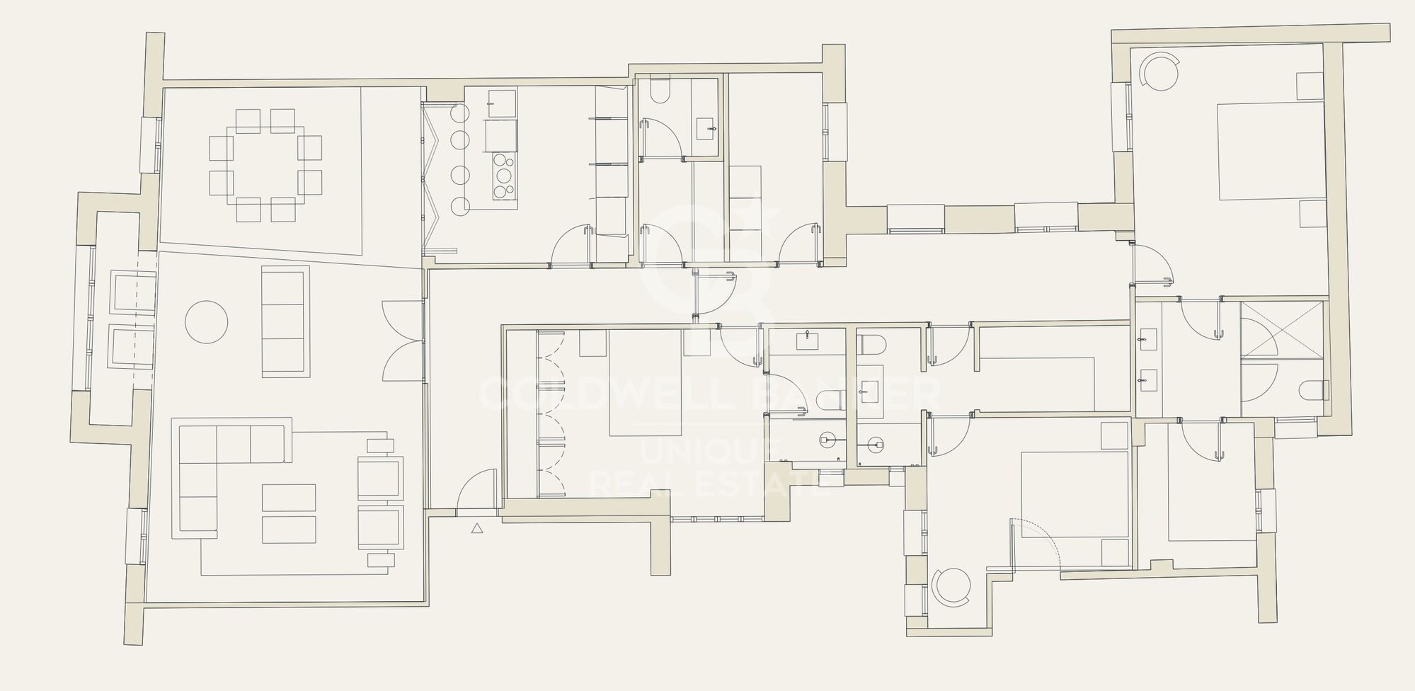 Renovierte 3-Zimmer-Wohnung in Almagro, Madrid