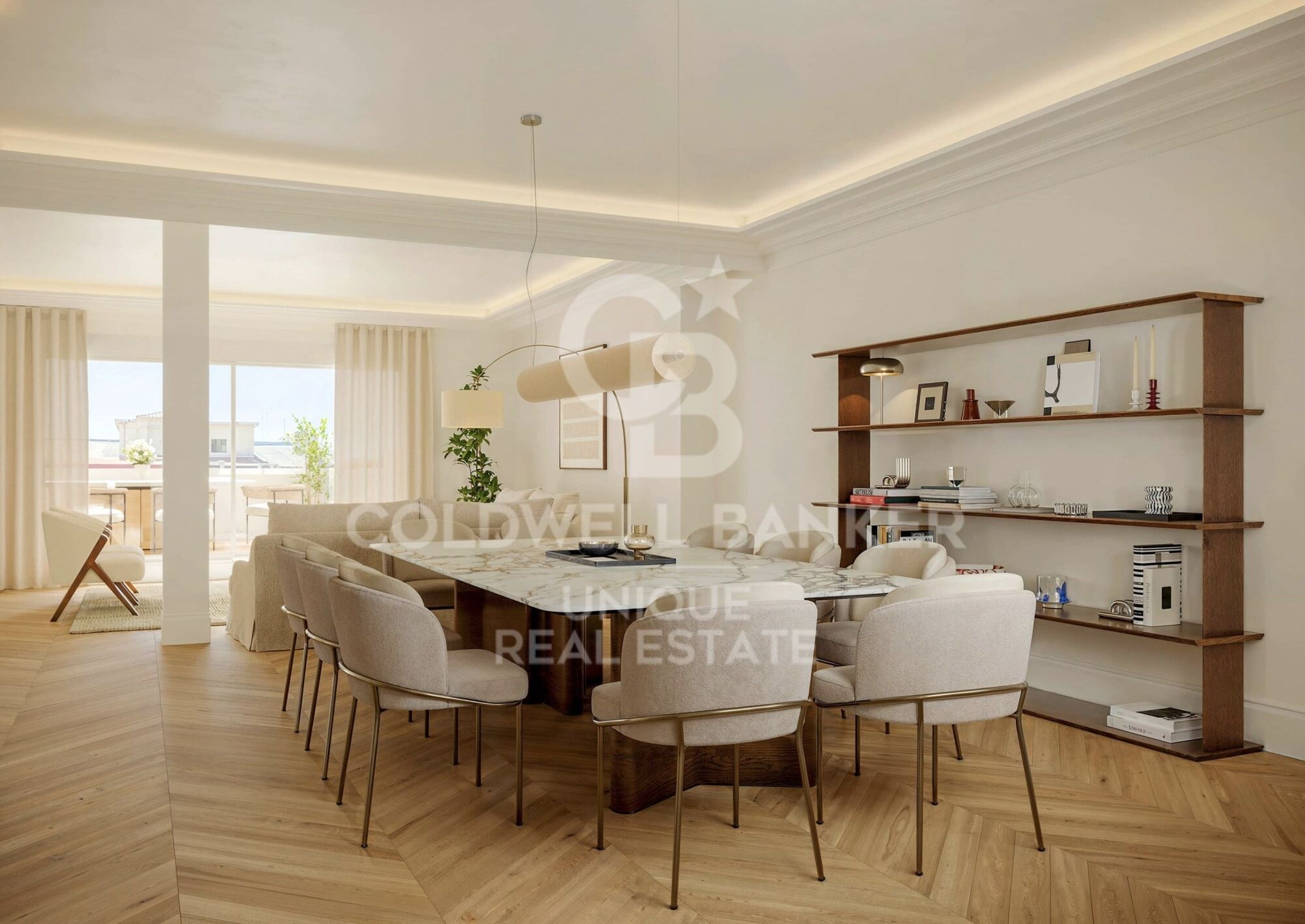 Ático reformado con exclusiva terraza en Lista, Madrid