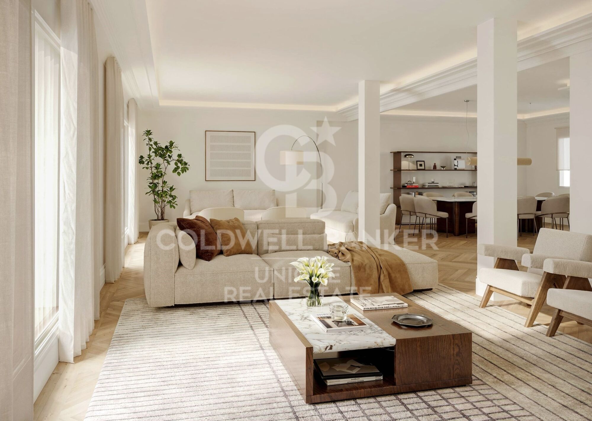 Penthouse rénové avec terrasse exclusive à Lista, Madrid