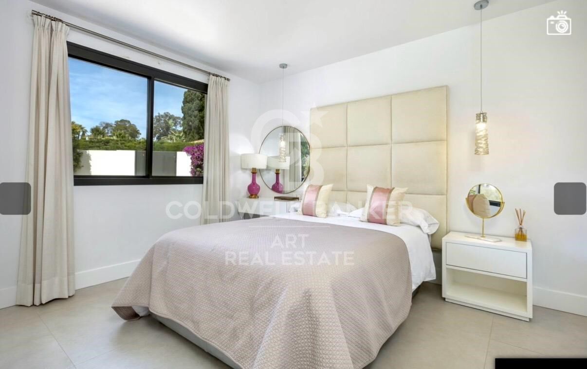 Élégant chalet mitoyen de plain-pied en première ligne de golf - Guadalmina