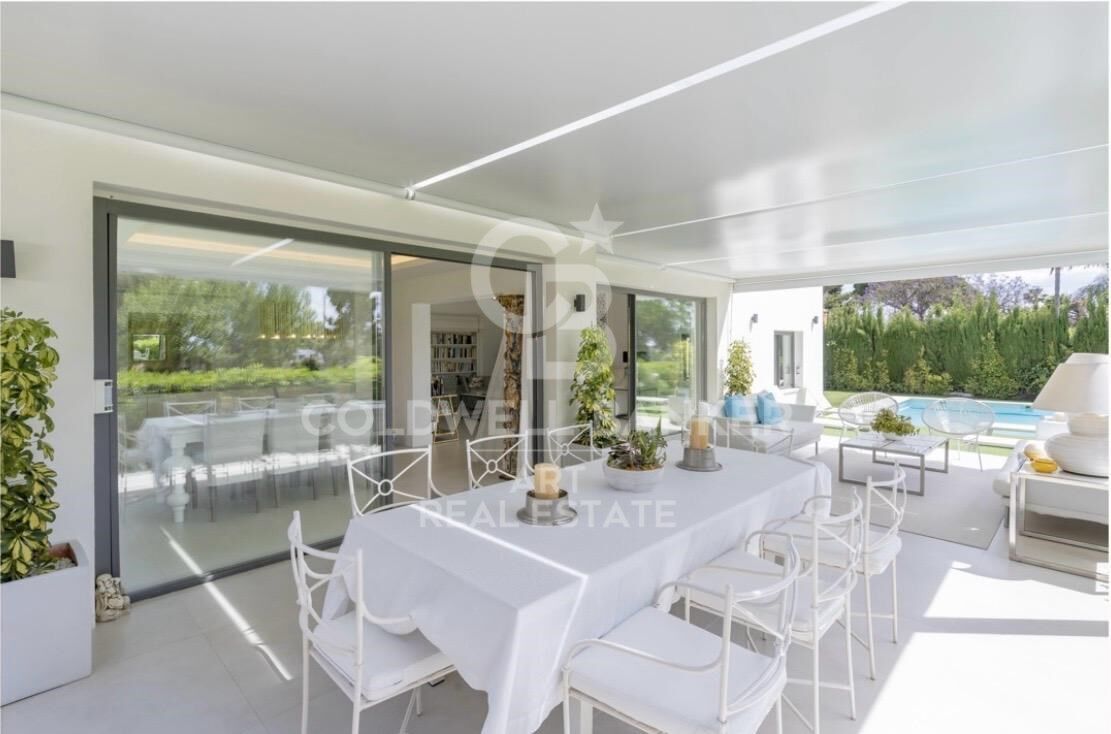 Élégant chalet mitoyen de plain-pied en première ligne de golf - Guadalmina