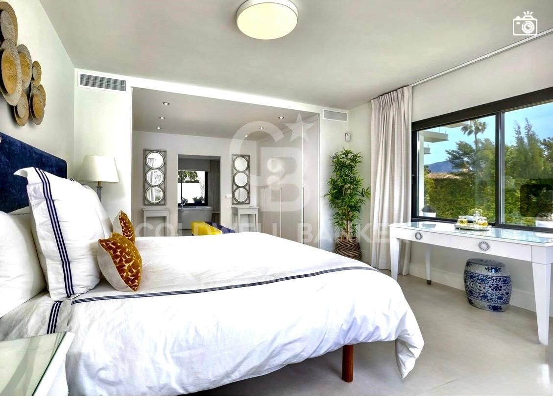Élégant chalet mitoyen de plain-pied en première ligne de golf - Guadalmina