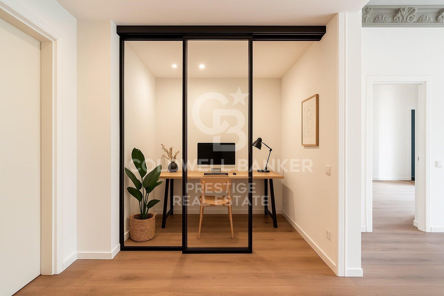 Exclusive modernist apartment with two balconies in the heart of Eixample, Barcelona
