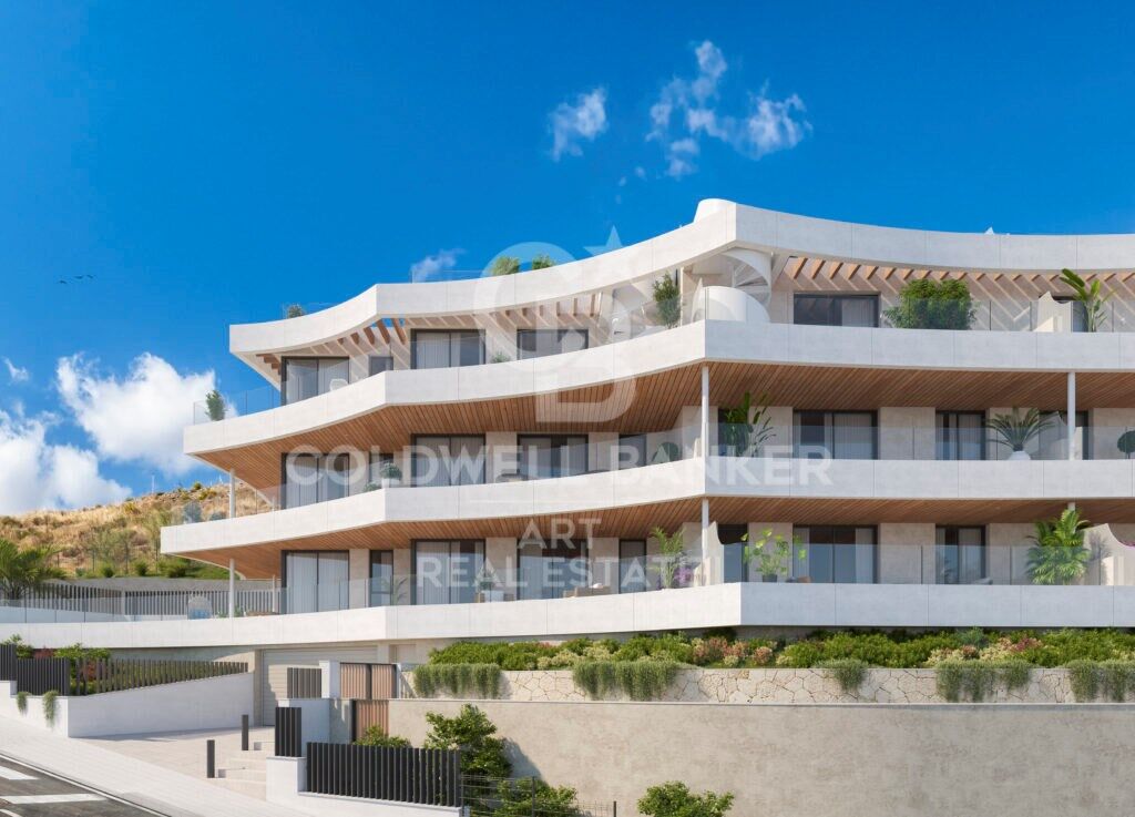 Spectaculaires appartements neufs avec vue panoramique sur la mer à Rincón de la Victoria
