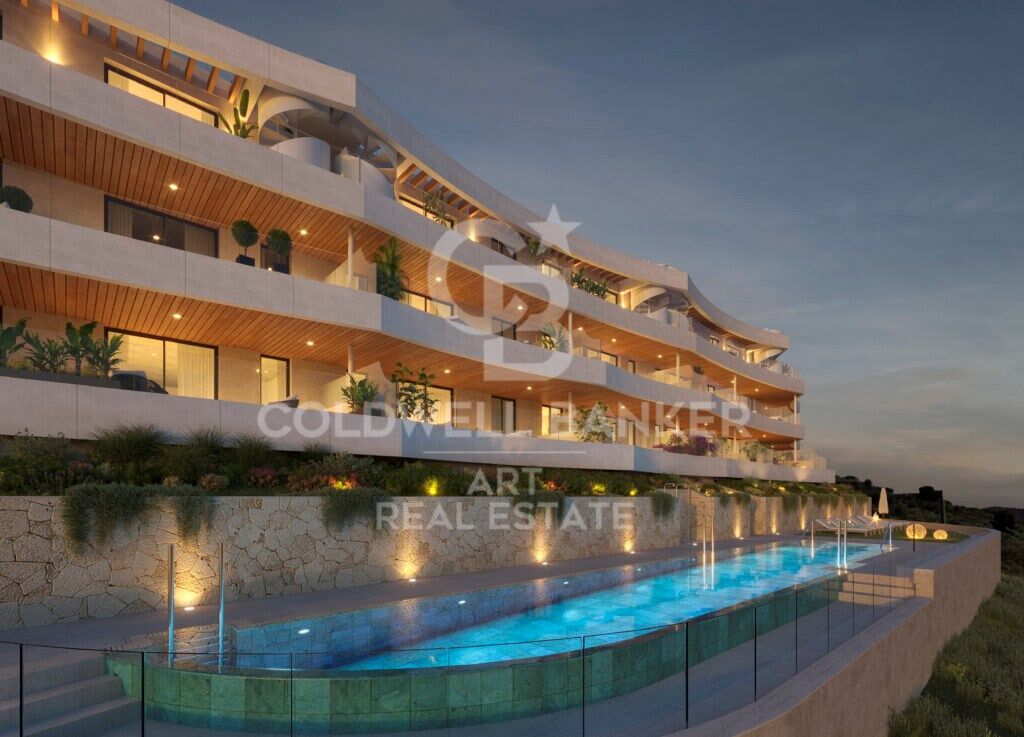 Spectaculaires appartements neufs avec vue panoramique sur la mer à Rincón de la Victoria