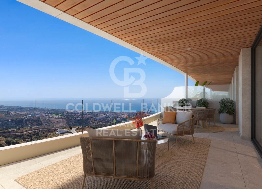 Espectaculares apartamentos de obra nueva con vistas panorámicas al mar en Rincón de la Victoria