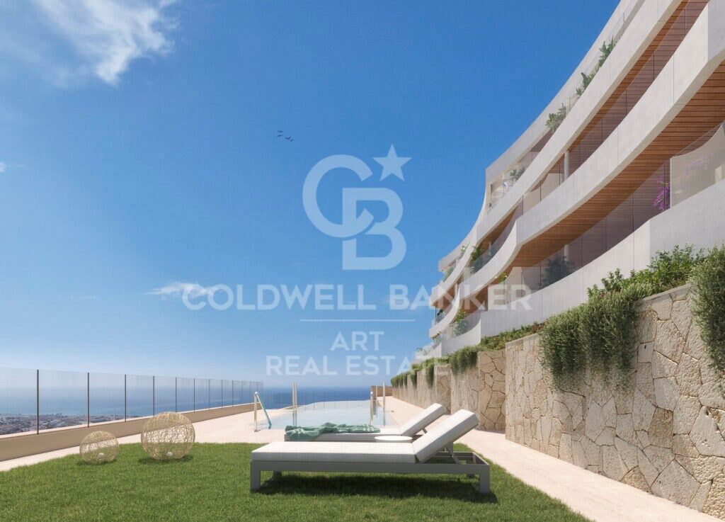 Espectaculares apartamentos de obra nueva con vistas panorámicas al mar en Rincón de la Victoria