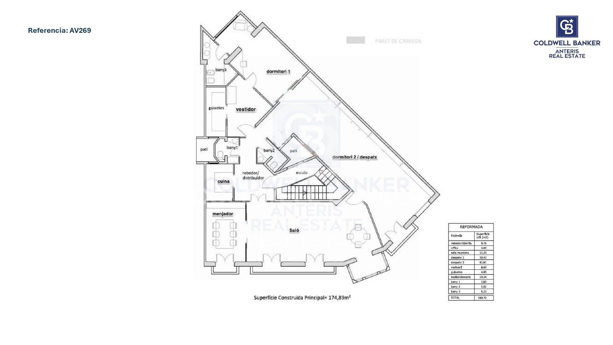 Apartment for sale in the heart of the Antiga Esquerra de l'Eixample