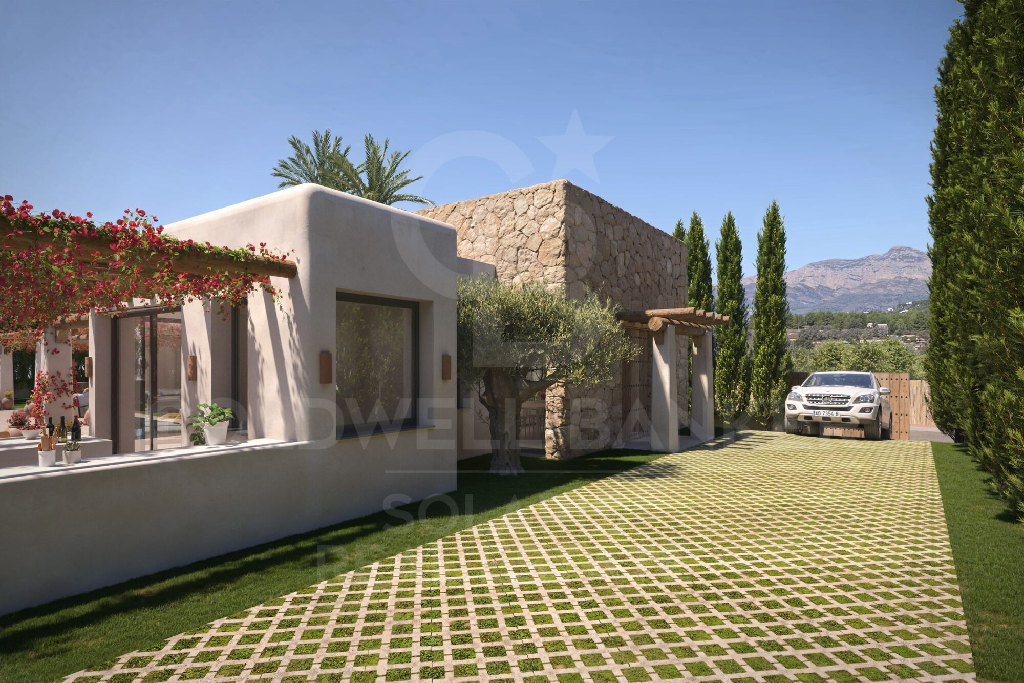 Villa Ricardo - Villa neuve exclusive de style Ibiza, avec vue sur la mer à Jávéa