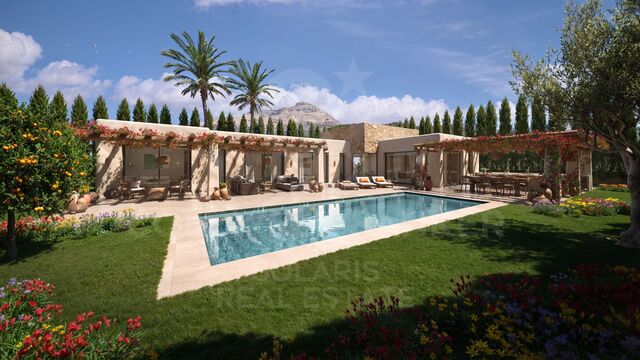 Villa Ricardo - Villa neuve exclusive de style Ibiza, avec vue sur la mer à Jávéa