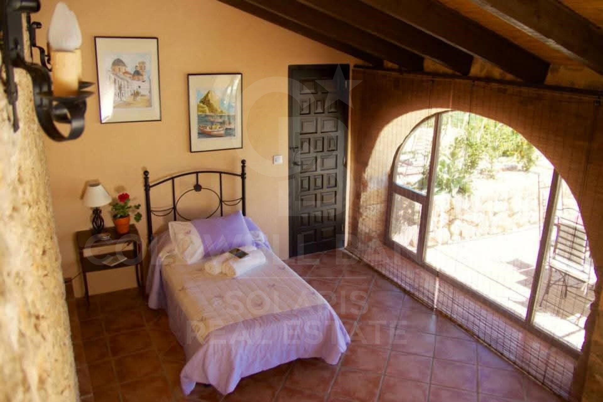 Exclusive historic finca with Mediterranean soul, sea views and tourist potential in Benissa