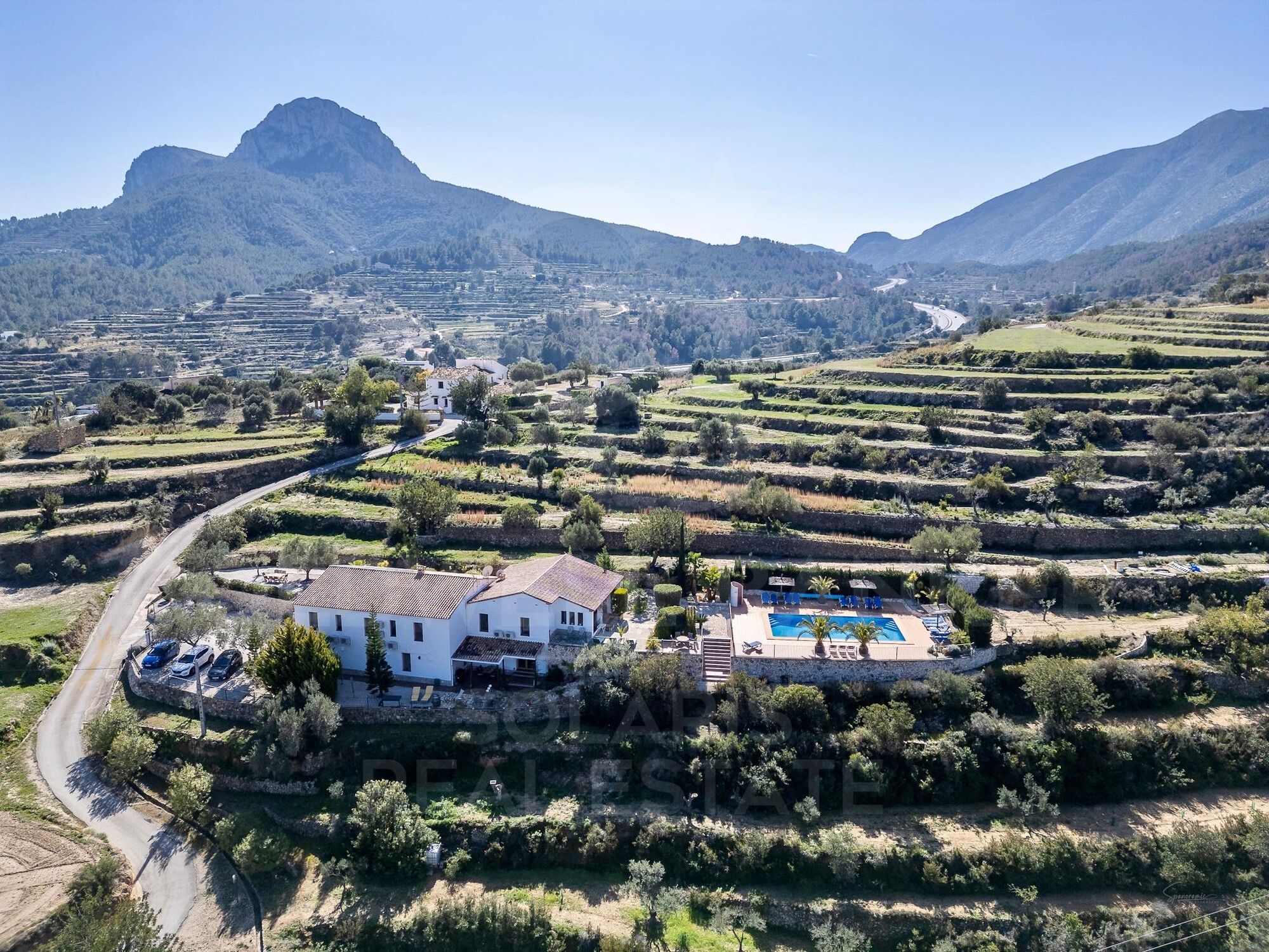 10-Bed Turnkey Rental & Family Estate with Pool, Views and 17,000 m² of Land