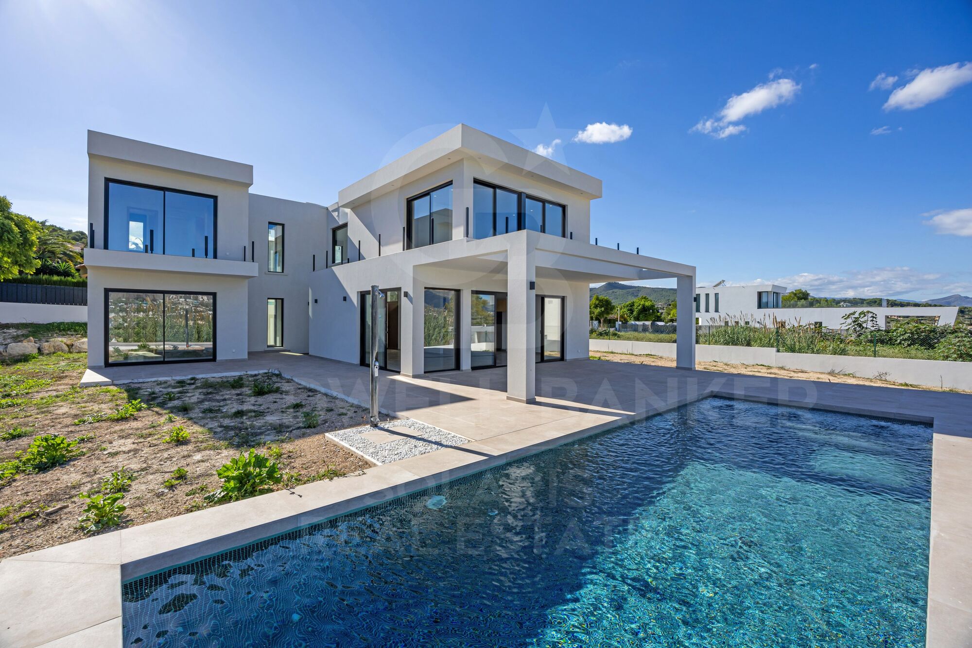 Villa pasiva de nueva construcción en Piver, Jávea - Diseño moderno con impresionantes vistas al Montgó