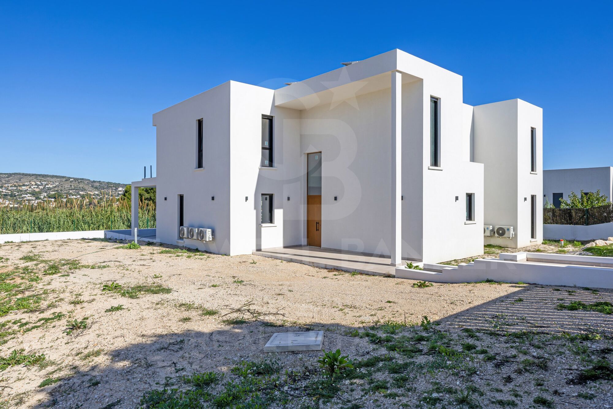 Villa pasiva de nueva construcción en Piver, Jávea - Diseño moderno con impresionantes vistas al Montgó