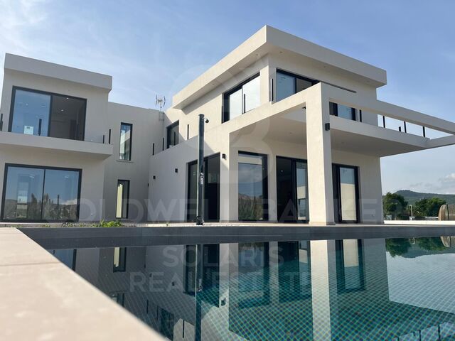 Villa pasiva de nueva construcción en Piver, Jávea - Diseño moderno con impresionantes vistas al Montgó