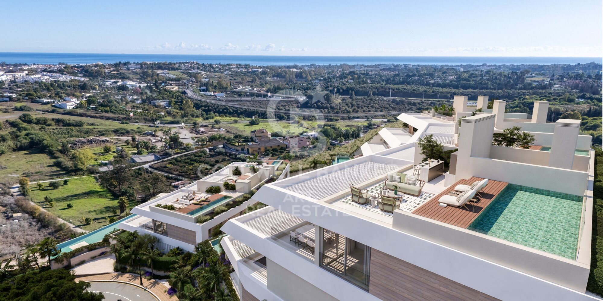 Neues Boutique-Wohnprojekt mit Atemberaubendem Ausblick in Benahavís