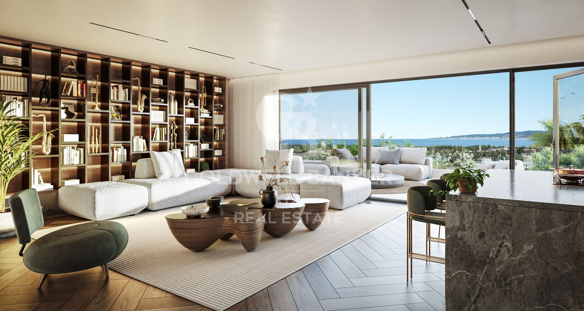 Nouveaux appartements dans l'un des quartiers les plus exclusifs de Marbella.