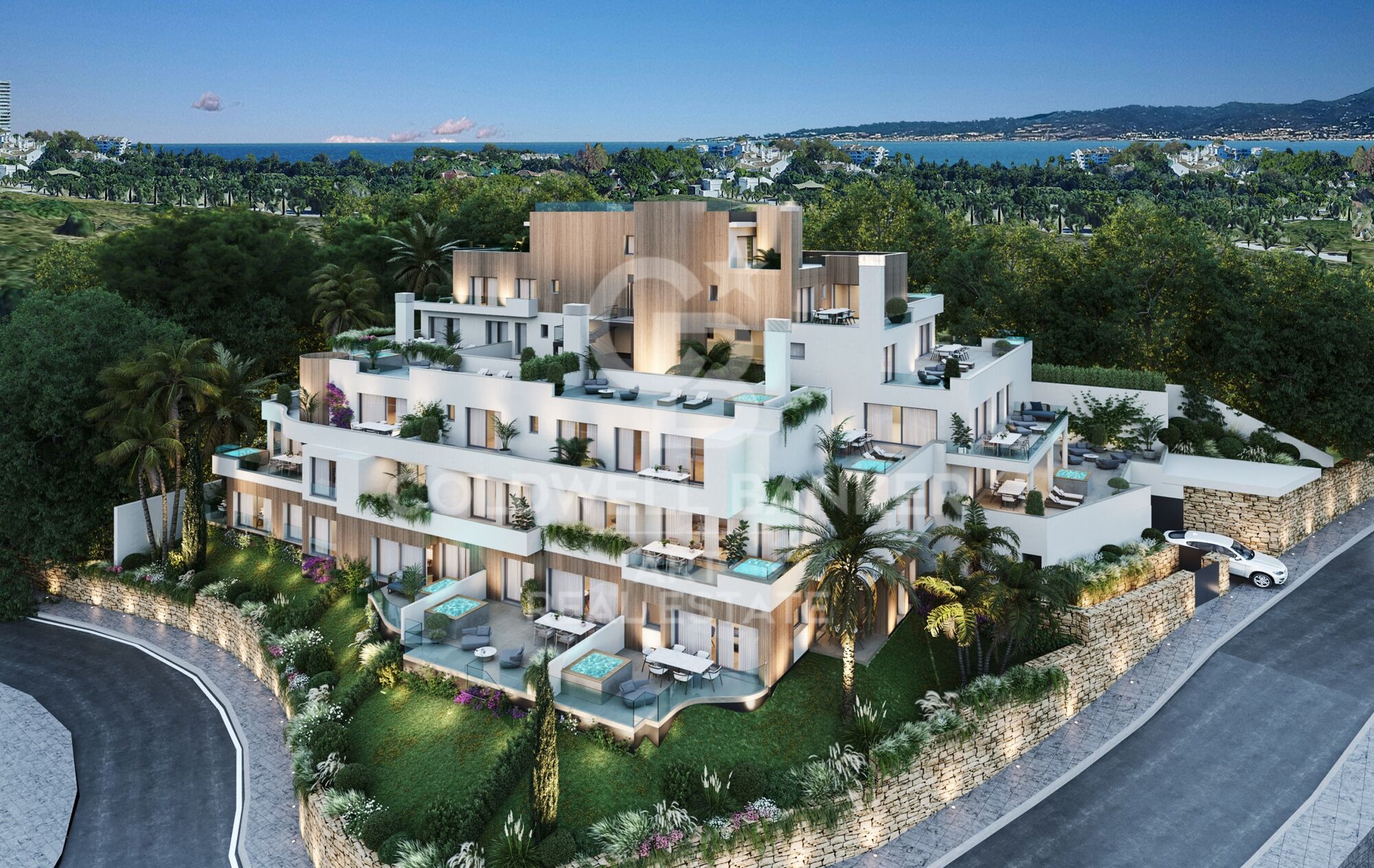 Nouveaux appartements dans l'un des quartiers les plus exclusifs de Marbella.