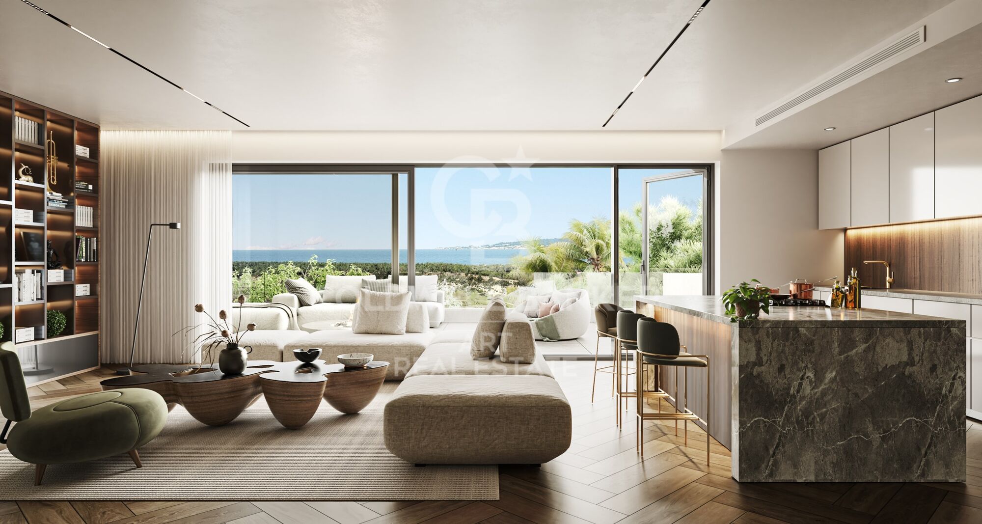 Neue Apartments in einer der exklusivsten Gegenden von Marbella.