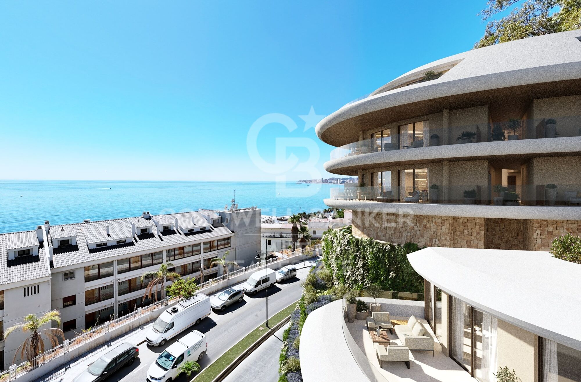 Spectacular sea-view apartments on the beachfront - Fuengirola.