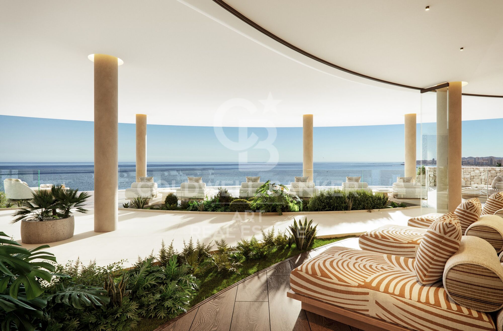 Spektakuläre Apartments mit Meerblick direkt am Strand - Fuengirola.