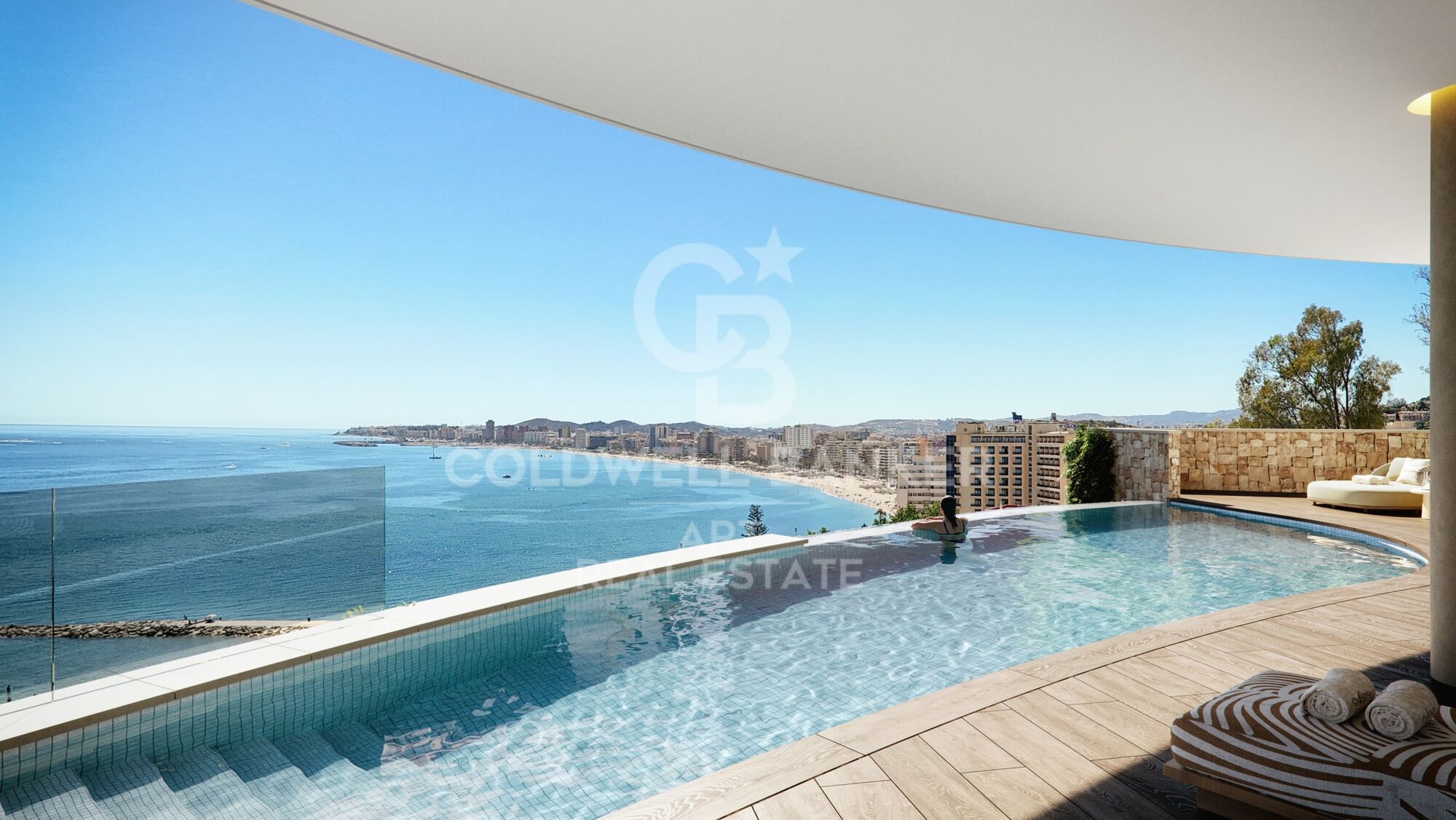 Espectaculares apartamentos con vistas al mar en primera línea de playa- Fuengirola