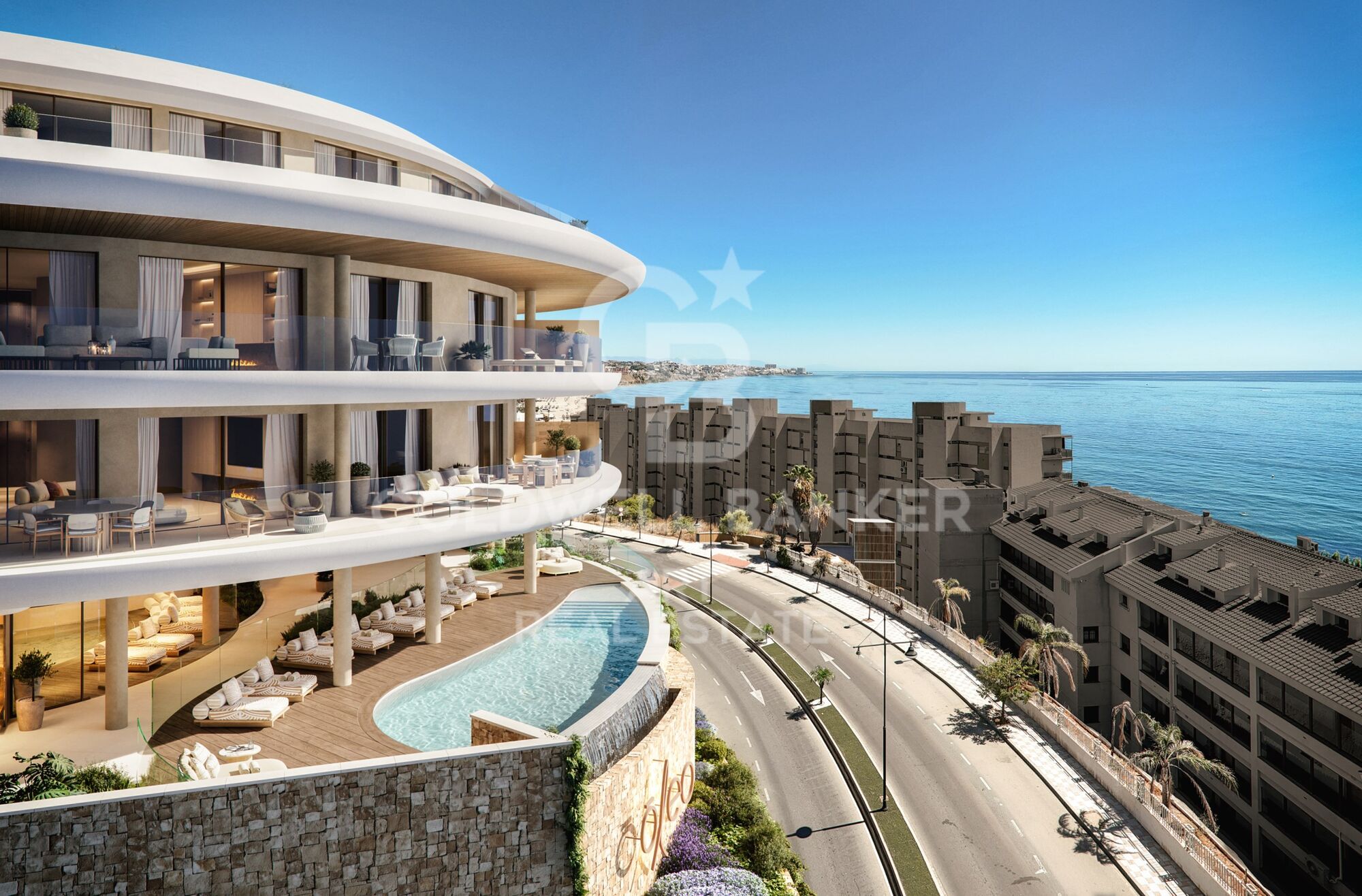 Appartements spectaculaires avec vue sur la mer en première ligne de plage - Fuengirola.