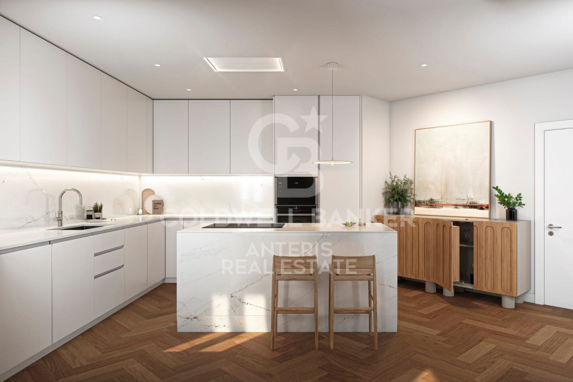 Luxury penthouse with two terraces and exceptional views