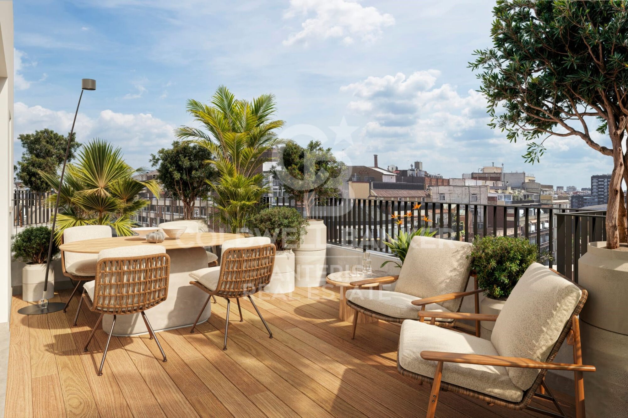 Luxury penthouse with two terraces and exceptional views