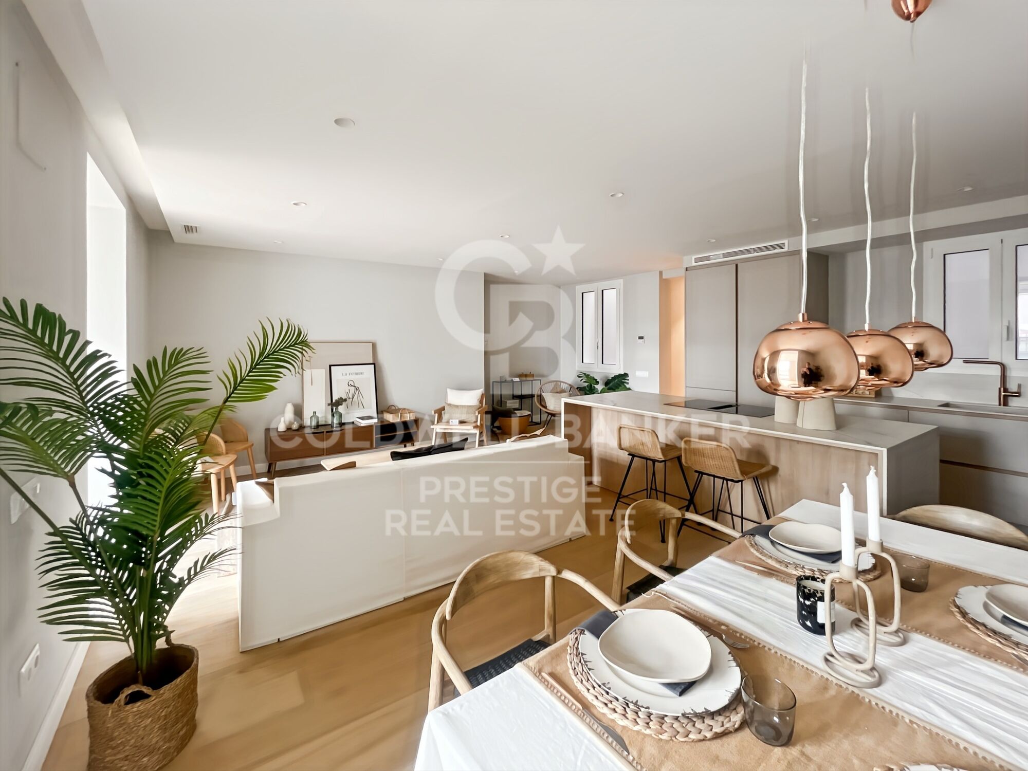 Renovated apartment for sale with terrace near Passeig de Gràcia