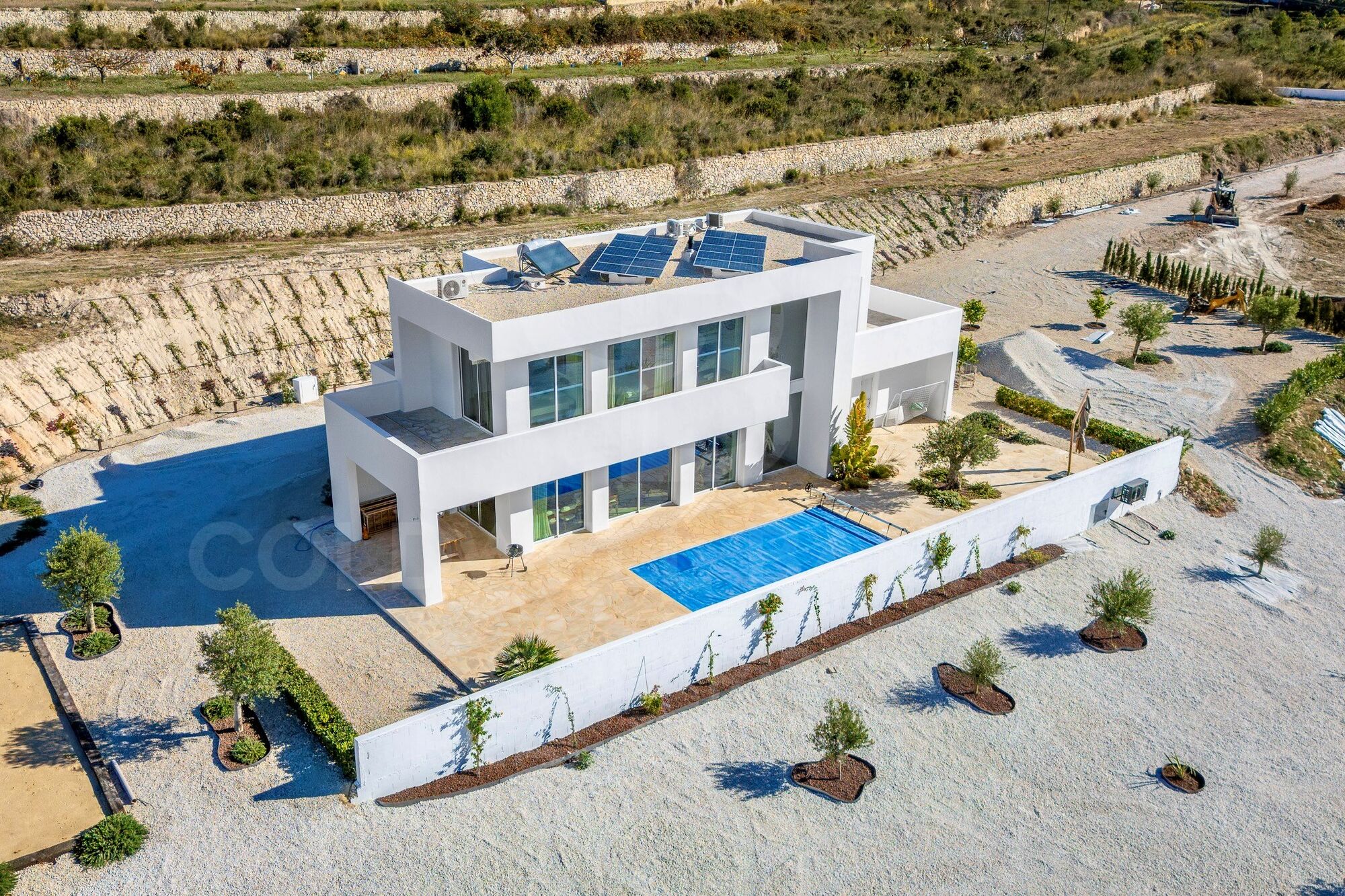 Exklusive Neubau-Villa in Benitachell auf einem großen Grundstück