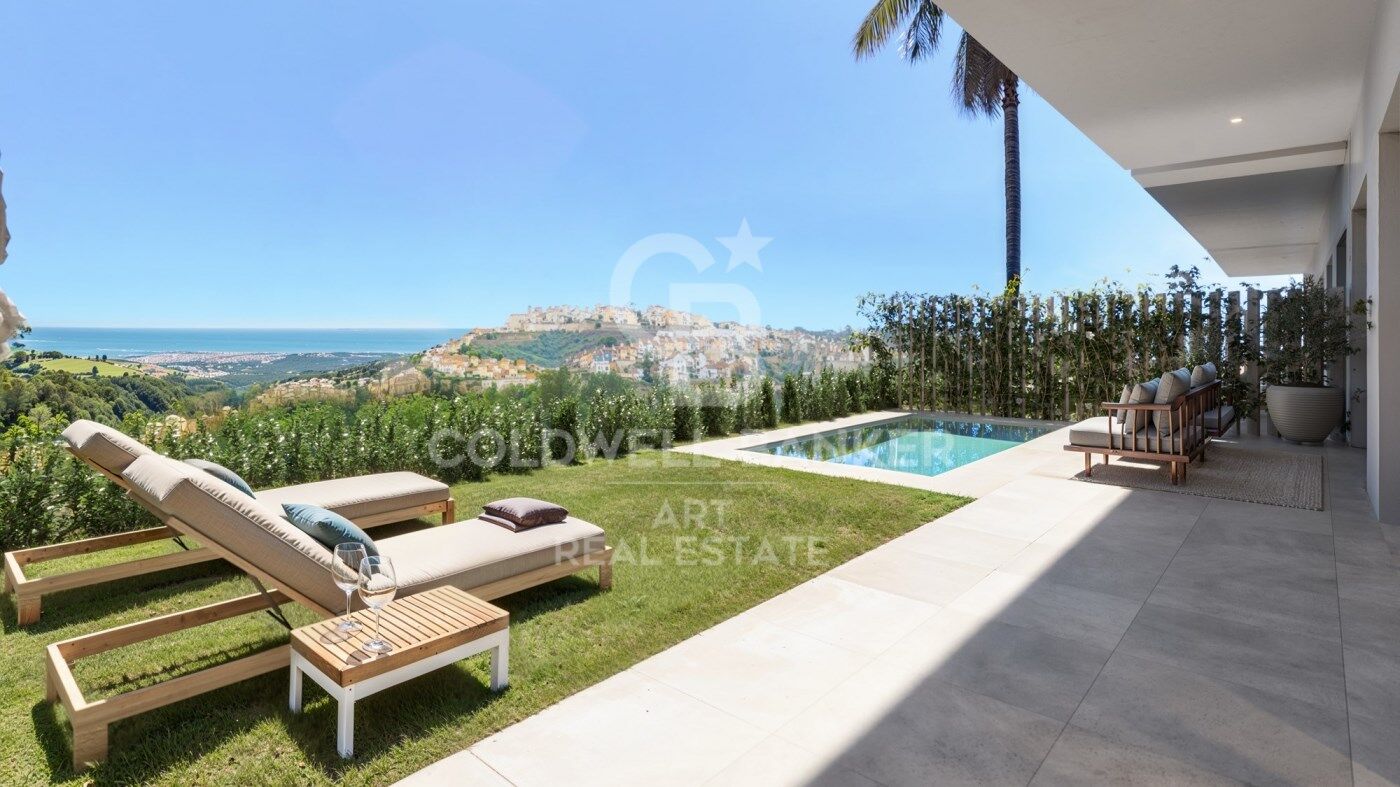 Villas spectaculaires neuves à Bahía de Casares