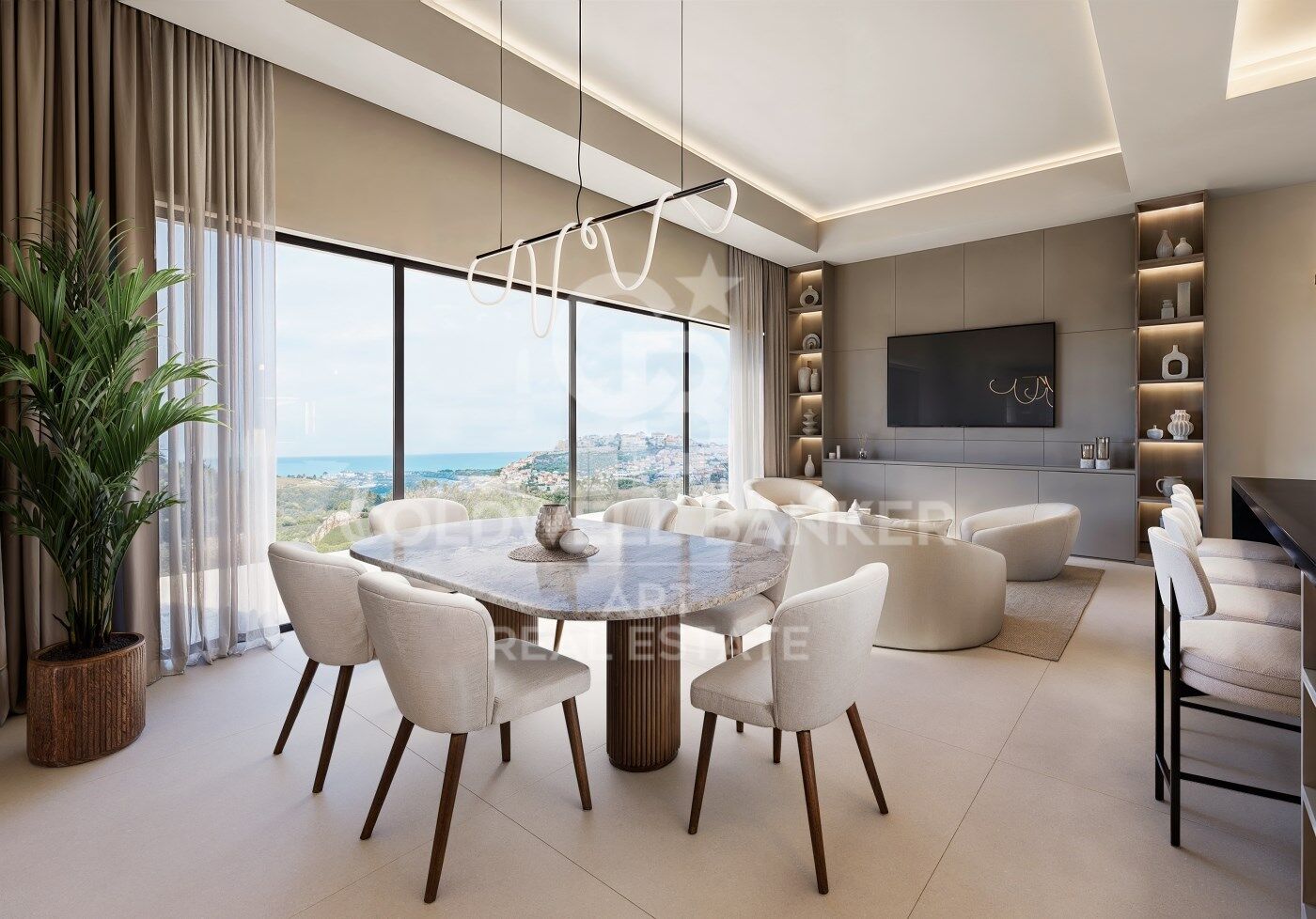 Villas spectaculaires neuves à Bahía de Casares