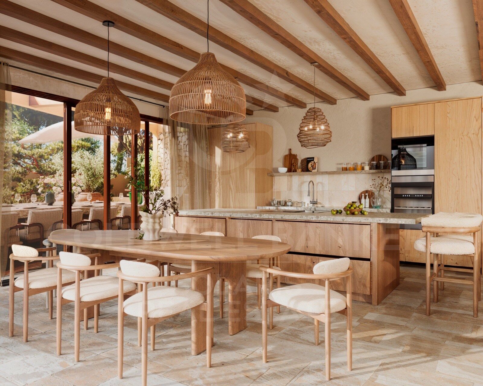 Exclusiva villa de diseño en Moraira con vistas al mar