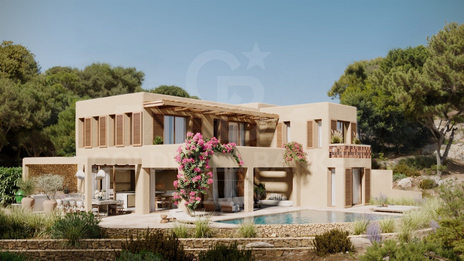 Exclusive designer villa in Moraira with sea views