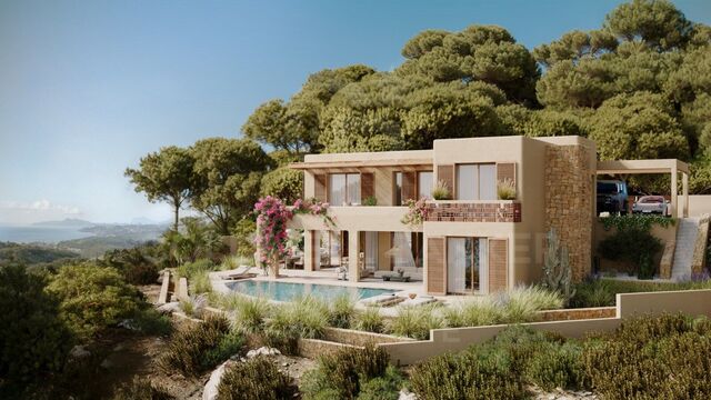 Villa designer exclusive à Moraira avec vue sur la mer