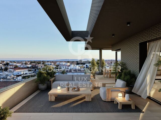 Promotion of new build flats in Santa Margarita, Roses, Costa Brava