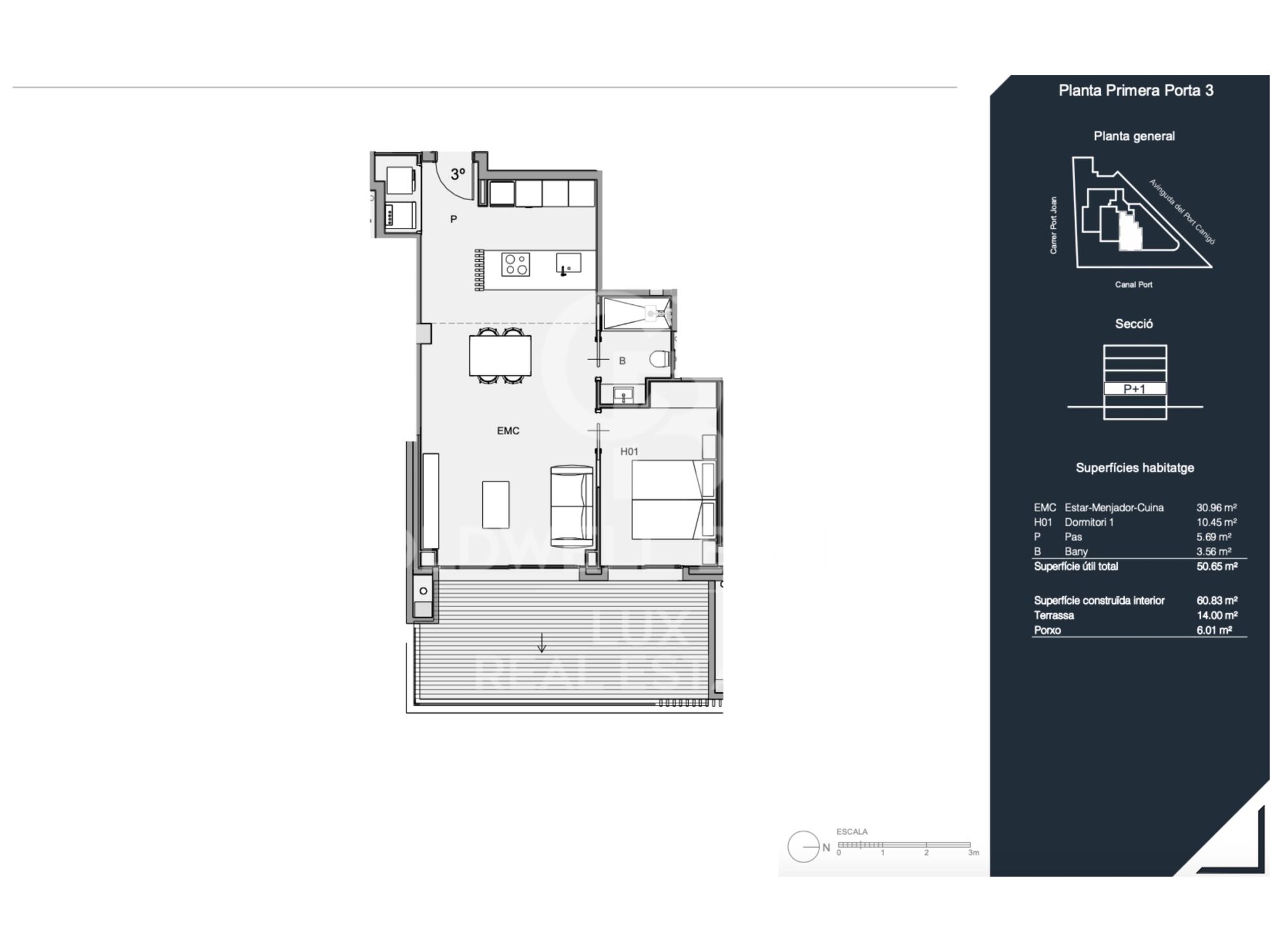 Promotion of new build flats in Santa Margarita, Roses, Costa Brava